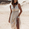 Emerson | Vintage Tassel Snøre Boho Kjole