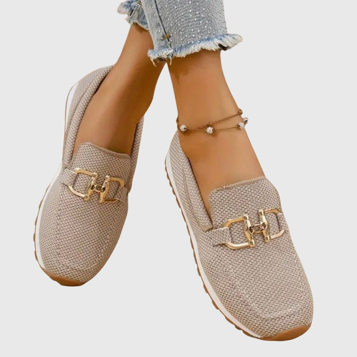 Karen | Loafers med Spænde og Plateau