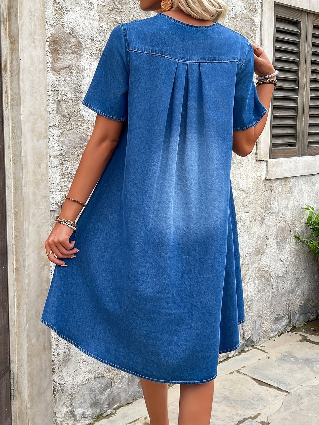 Winslet™ | Tidless Denim Kjole