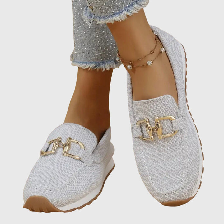 Karen | Loafers med Spænde og Plateau