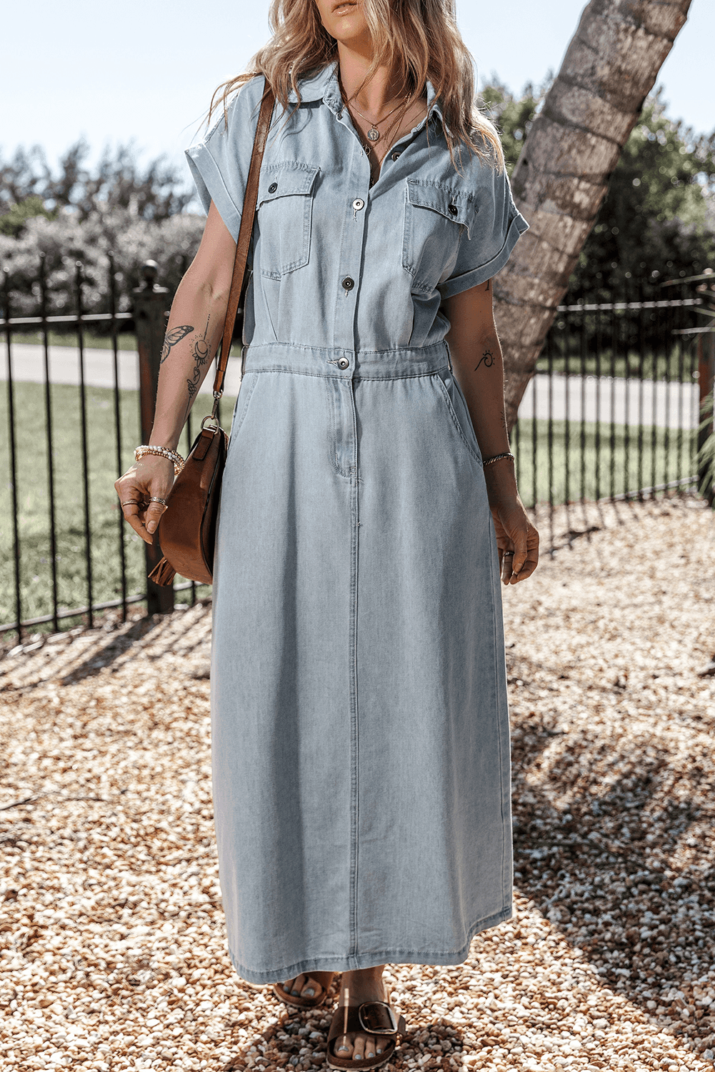 Zaylee™ | Elegant Denimkjole