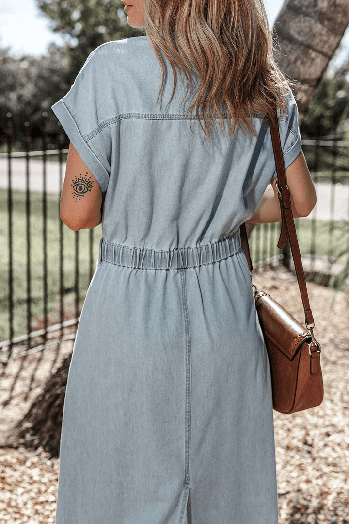 Zaylee™ | Elegant Denimkjole
