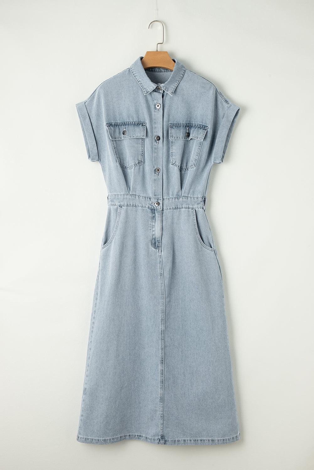 Zaylee™ | Elegant Denimkjole