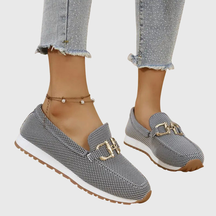 Karen | Loafers med Spænde og Plateau