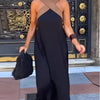 Aimee™ | Åndbar Komfortabel Kryds Maxi Kjole